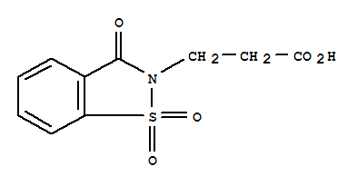 3-(1,1,3-三氧代-1,3-二氫-1lambda6-苯并[d]異噁唑-2-基)-丙酸