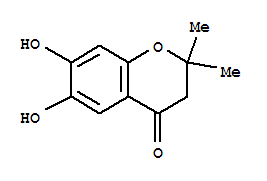 6,7-二羥基-2,2-二甲基-2,3-二氫-4H-苯并吡喃-4-酮