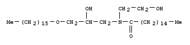 N-(3-十六烷氧基-2-羥基丙基)-N-(2-羥基乙基)十六烷酰胺